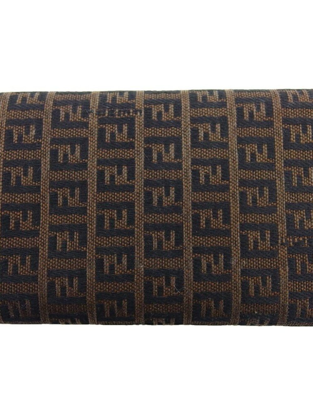 FENDI Key holder Brown black Women 8AP002 Authentic secondhand